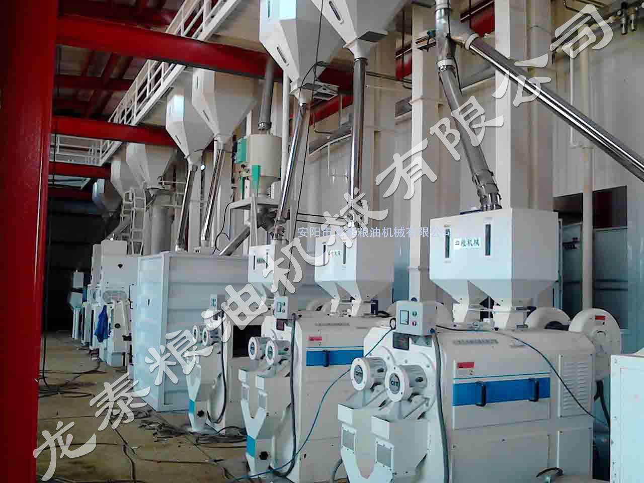 我公司與委内瑞拉客戶的合作項目-碾米工程